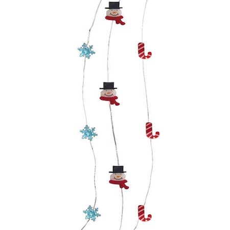 Celebrations Celebrations LED Micro Dot/Fairy Clear/Warm White 20 ct Novelty Christmas Lights 6.2 ft. 9922051